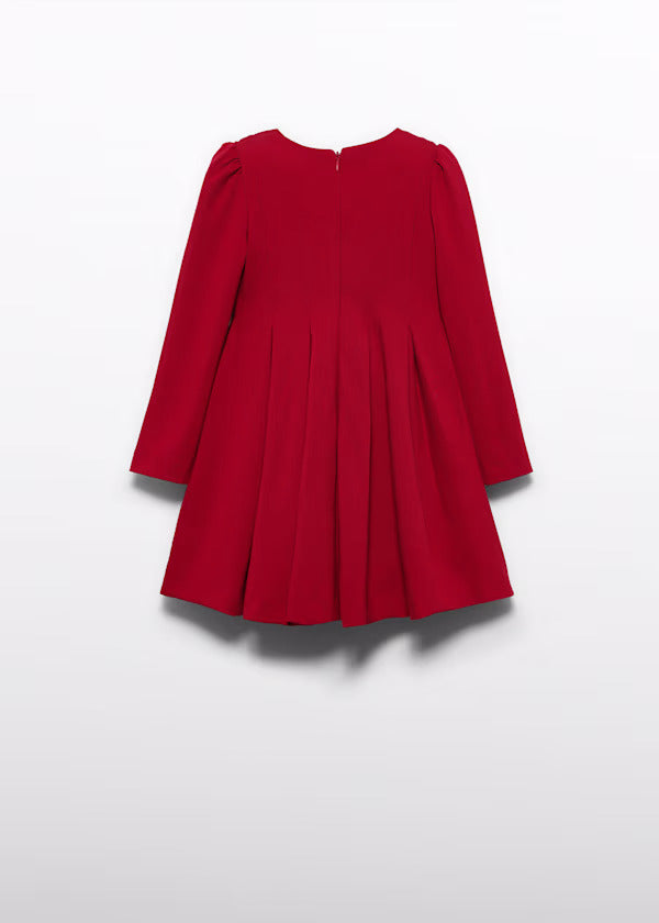 Abel & Lula Girls Dress   5529-2   Rojo