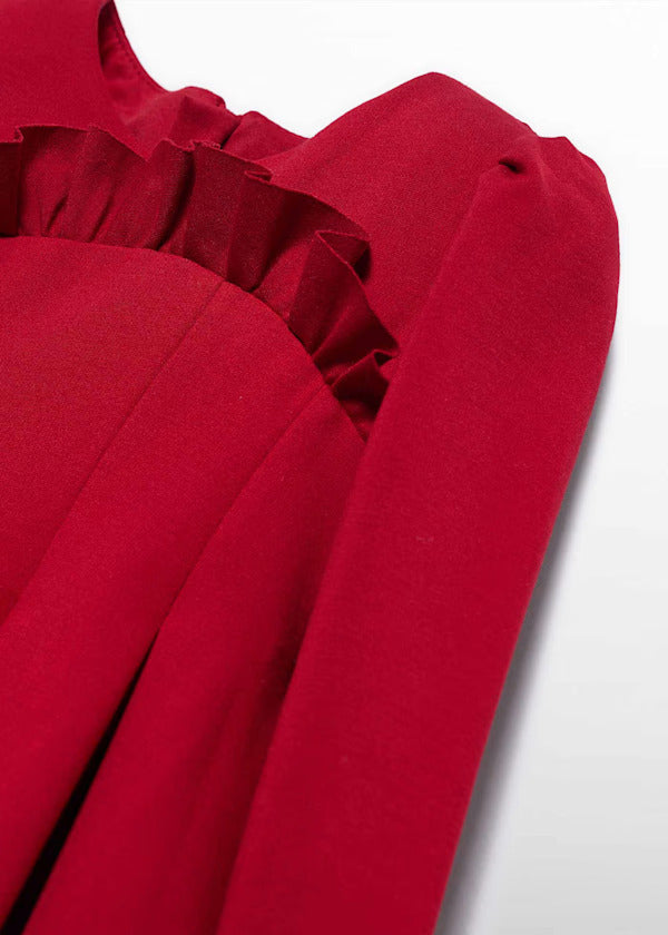 Abel & Lula Girls Dress   5529-2   Rojo
