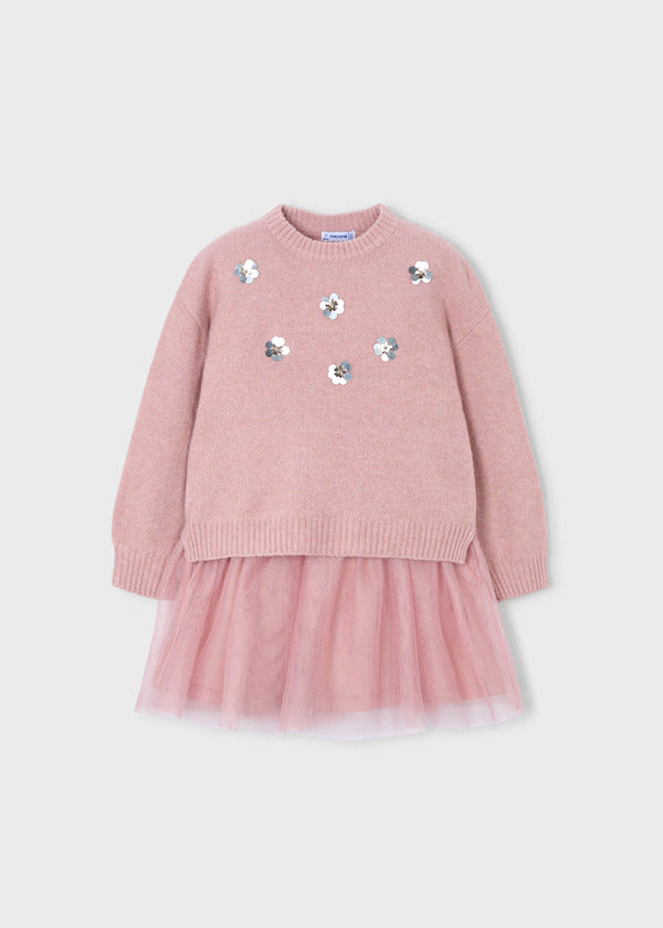 Mayoral Girls Dress   4918-31   Maquillaje