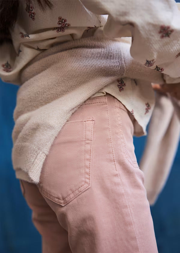Mayoral Girls Flare Twill Pants   7501-78   Colorete