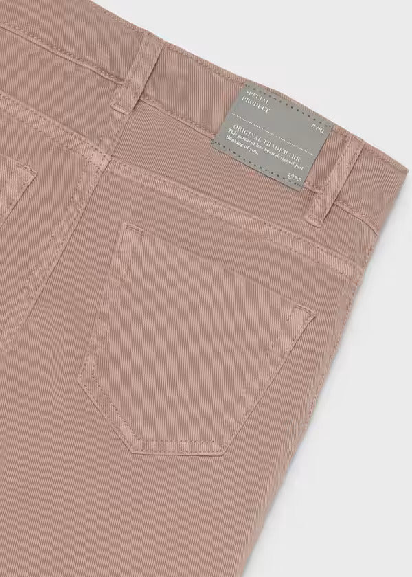 Mayoral Girls Flare Twill Pants   7501-78   Colorete