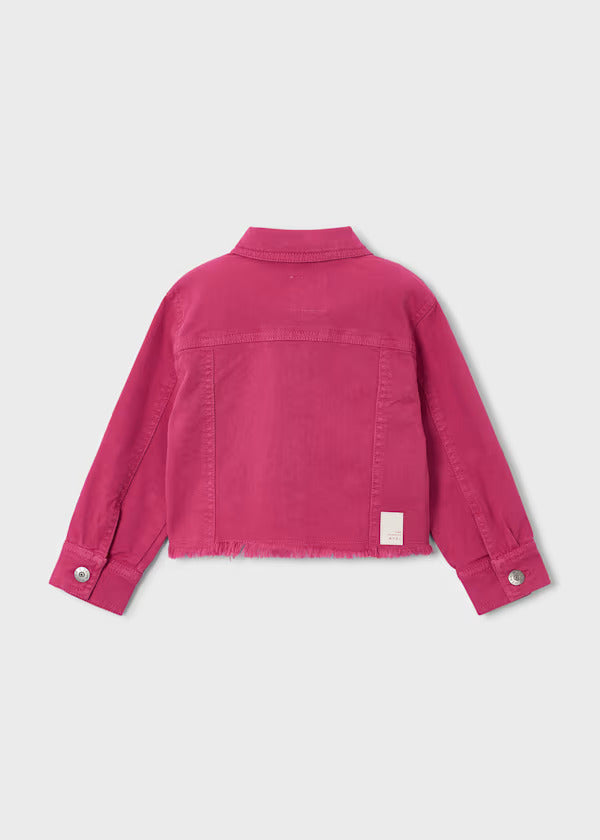 Mayoral Girls Twill Jacket   3455-29   Petalo