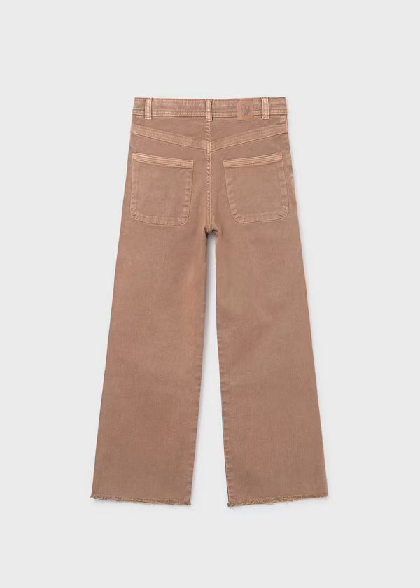 Mayoral Girls Twill Trousers   6549-11   Arcilla