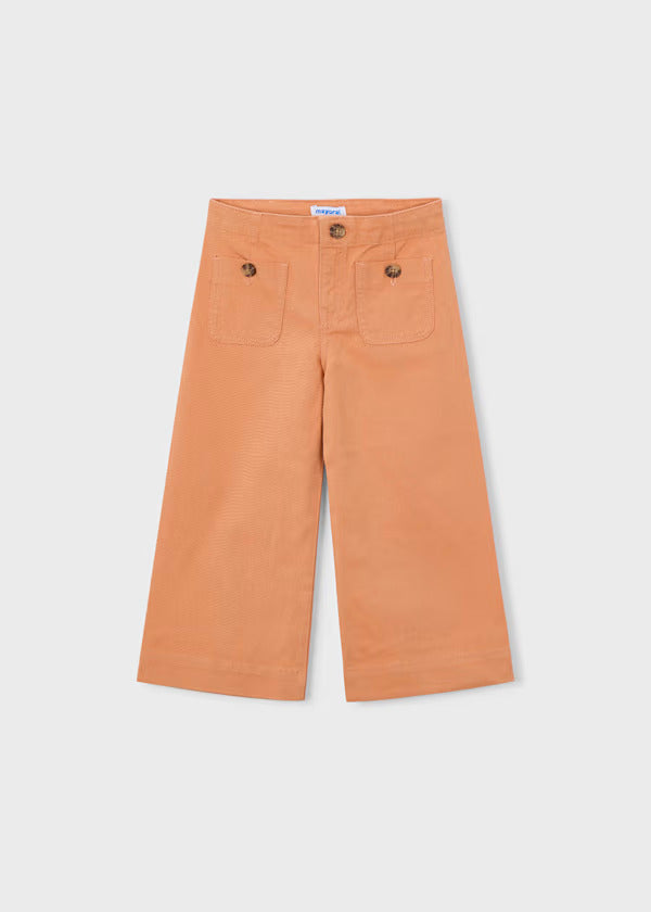 Mayoral Girls Wide Leg Pants   3587-21   Melocoton
