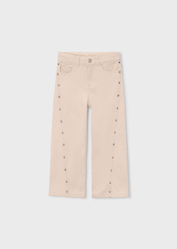 Mayoral Girls Twill Trousers   4519-51   Tofu