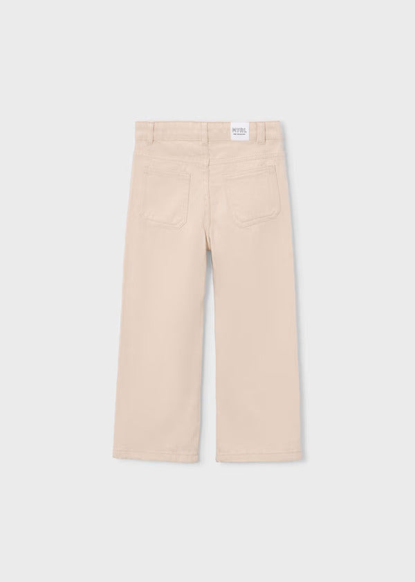 Mayoral Girls Twill Trousers   4519-51   Tofu