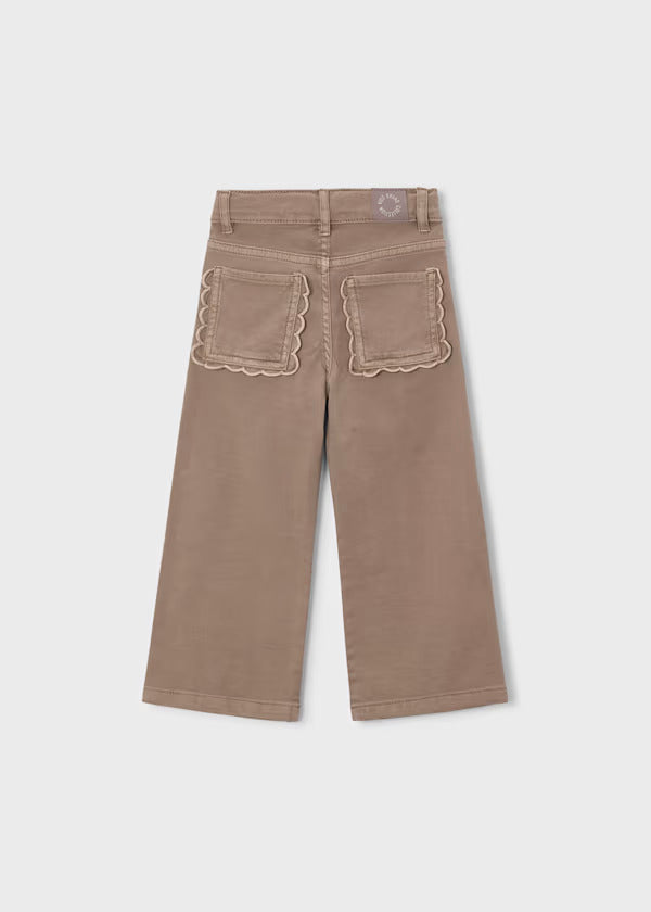 Mayoral Girls Twill Marine Pants   4521-56   Gofre