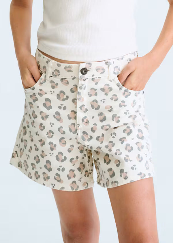 Mayoral Girls Printed Shorts   6204-50   Arena