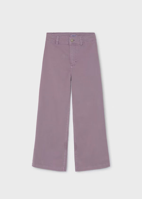 Mayoral Girls Wide Leg Pant   7502-83   Lavanda