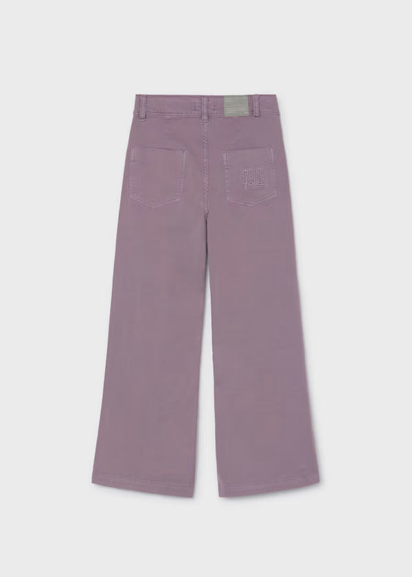 Mayoral Girls Wide Leg Pant   7502-83   Lavanda