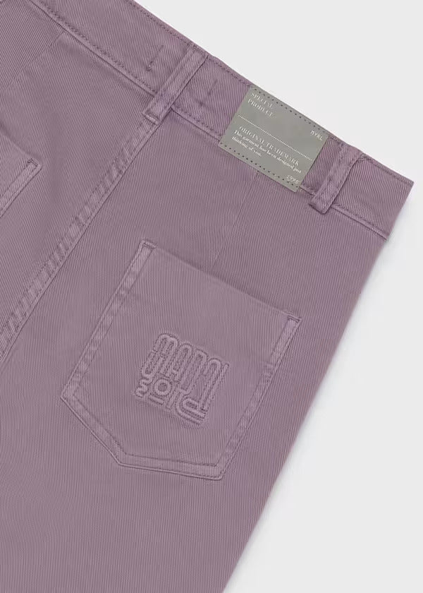 Mayoral Girls Wide Leg Pant   7502-83   Lavanda