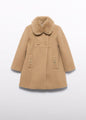 Abel & Lula Girls Dress Coat   5846-94   Camel