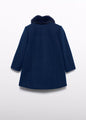 Abel & Lula Girls Dress Coat   5846-93   Navy