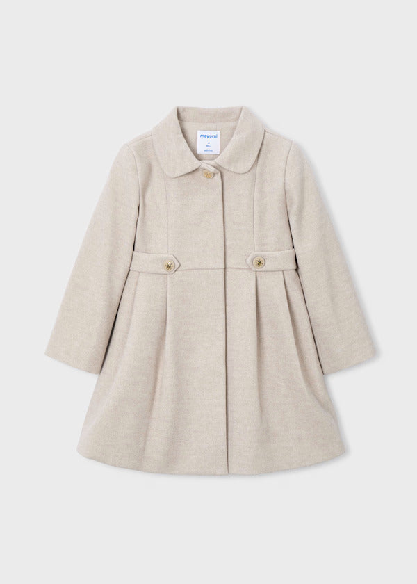 Mayoral Girls Wool Car Coat    4440-42   Piedra Vig **