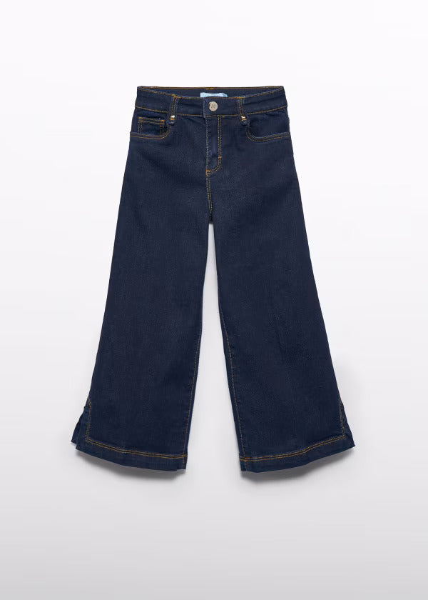 Abel & Lula Girls Denim Wide Leg Pants  5718-3  Oscuro *