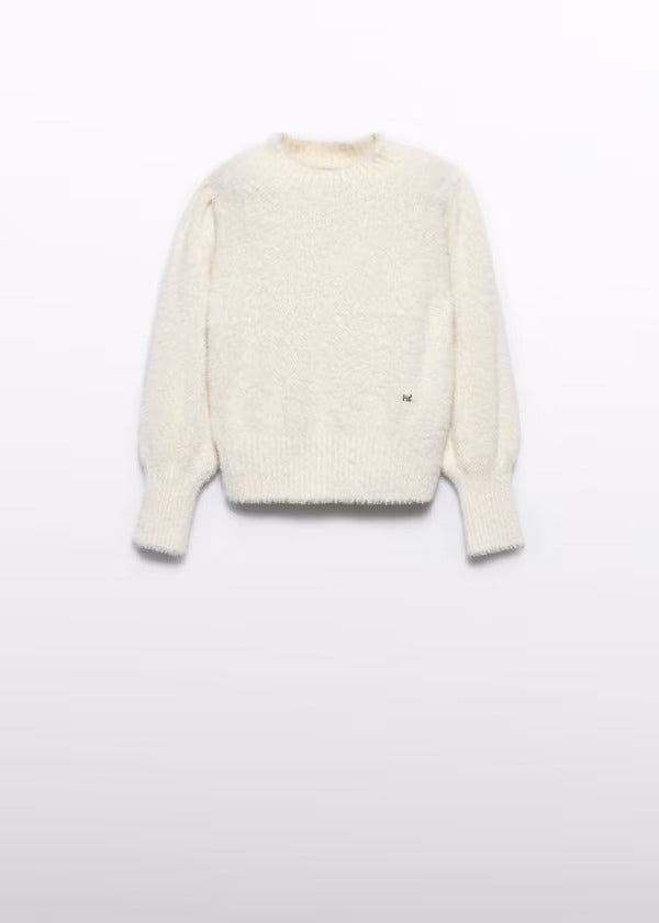 Abel & Lula Girls Knit Sweater  5822-2  Crema