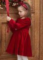 Abel & Lula Girls Dress  5536-50  Rojo