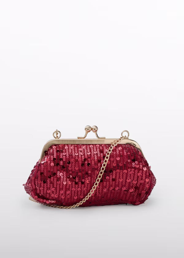 Abel & Lula Girls Sequin Handbag  5941-83  Rojo