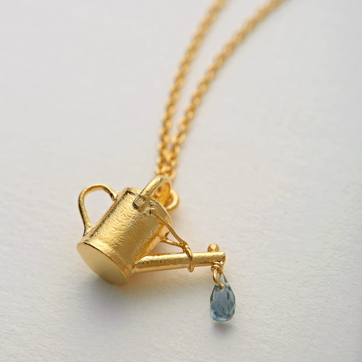 Alex Monroe Watering Can Necklace GN11-GP