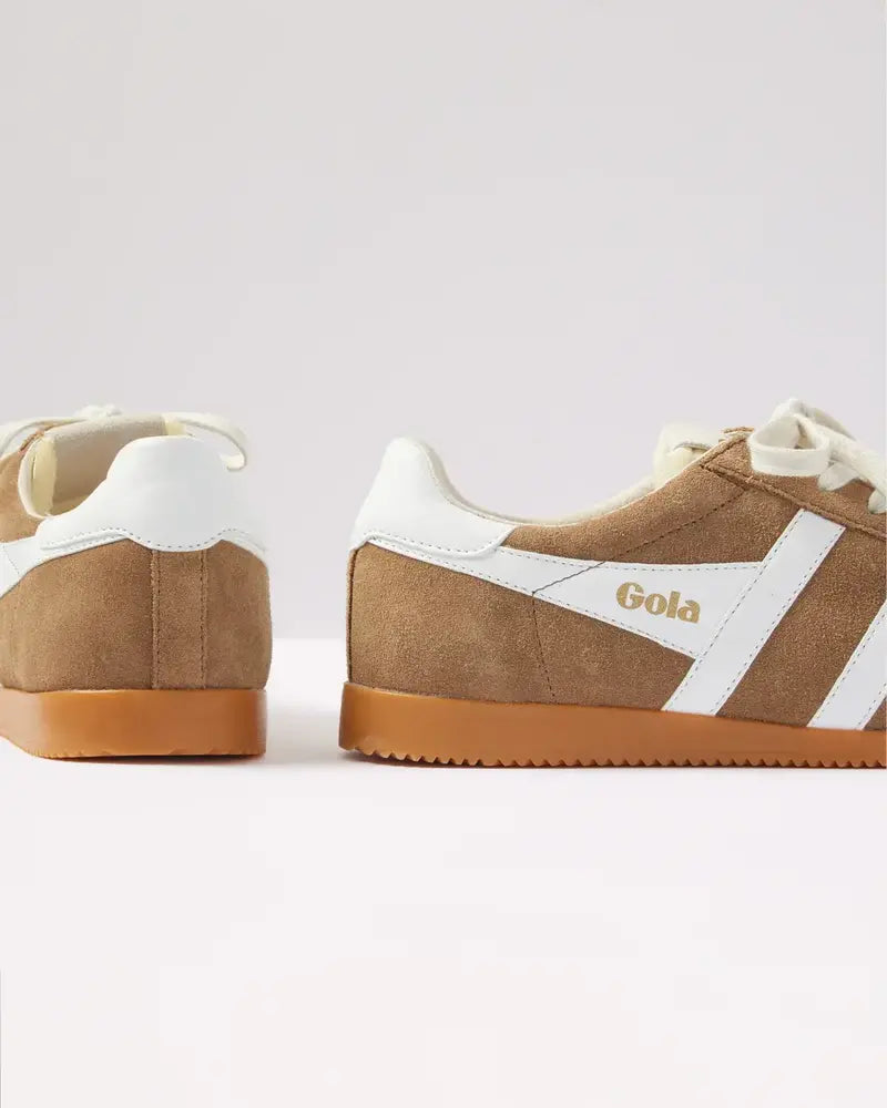 gola tobacco sneakers Gola Elan Sneaker CLB538 Tobacco/White – Crocus & Ivy Interiors