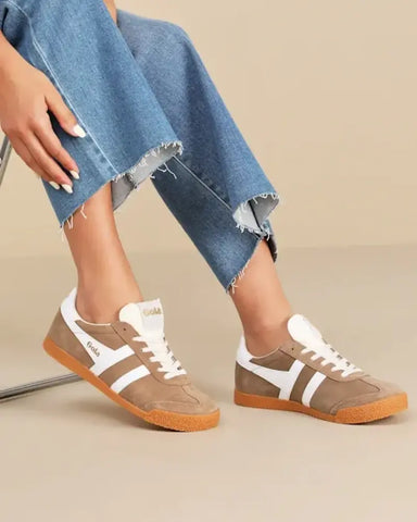 Gola Elan Sneaker CLB538 Tobacco/White Crocus Ivy Interiors