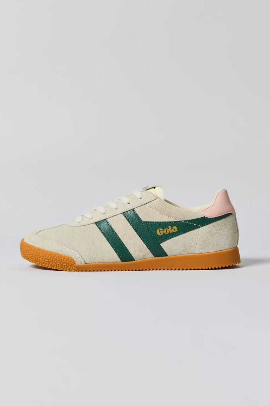 Gola Elan Sneaker  CLB538  Wheat/Evergreen/Pearl Pink