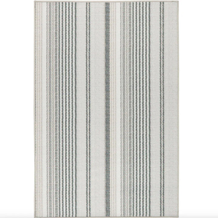 Gradation Machine Washable Rug - Ticking Grey