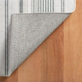 Gradation Machine Washable Rug - Ticking Grey