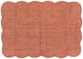 Danica Dahlia Block Print Kantha Placemat HPM2269D