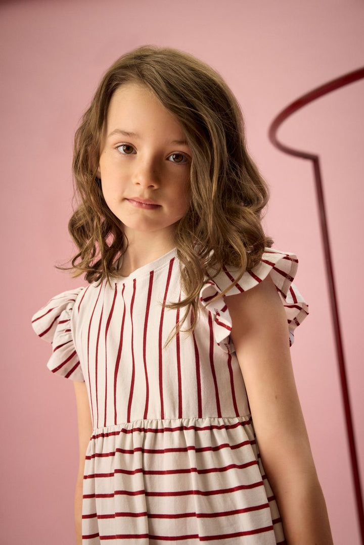 Creamie Girls Striped Dress   823185-4310