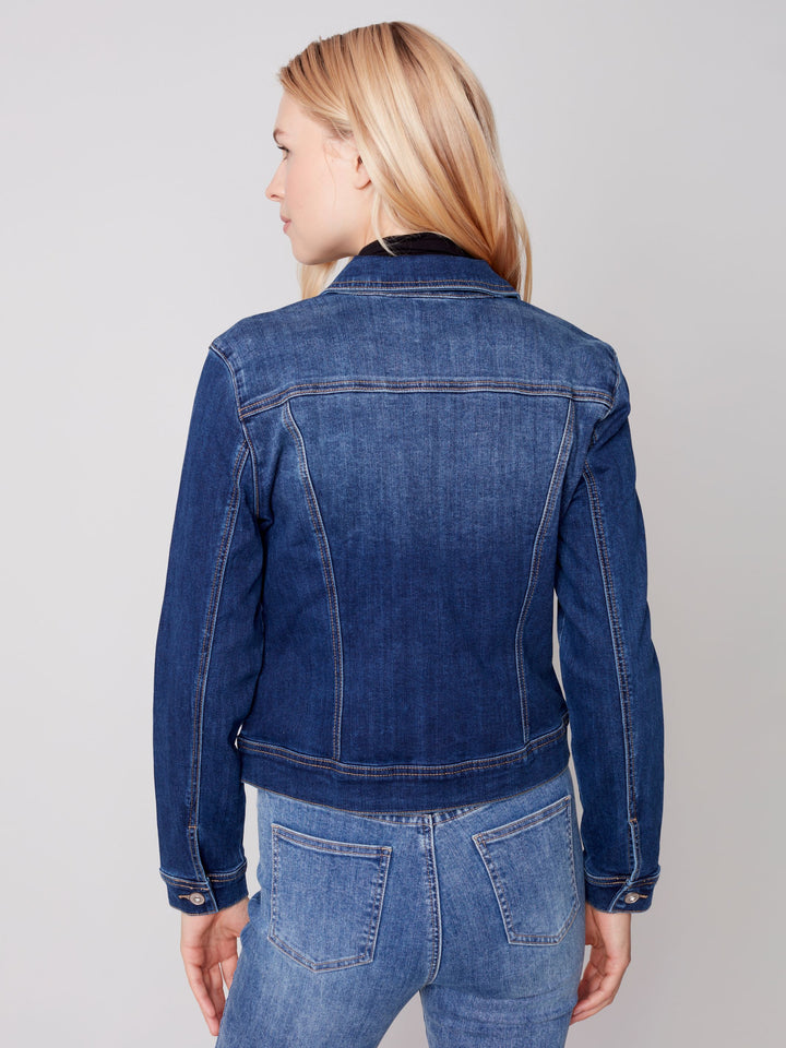 Charlie B Jean Jacket  C6302S-431A  Indigo