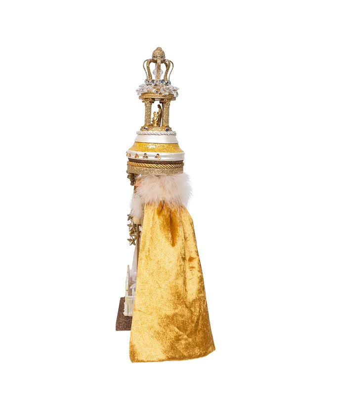 Kurt Adler Lighted O Holy Night Nutcracker  HA0782