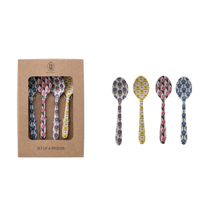 Hazel Mazel Enameled Spoons HM0046