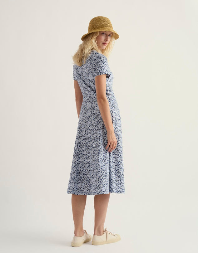 Seasalt Pier View Dress - Dark Voyage