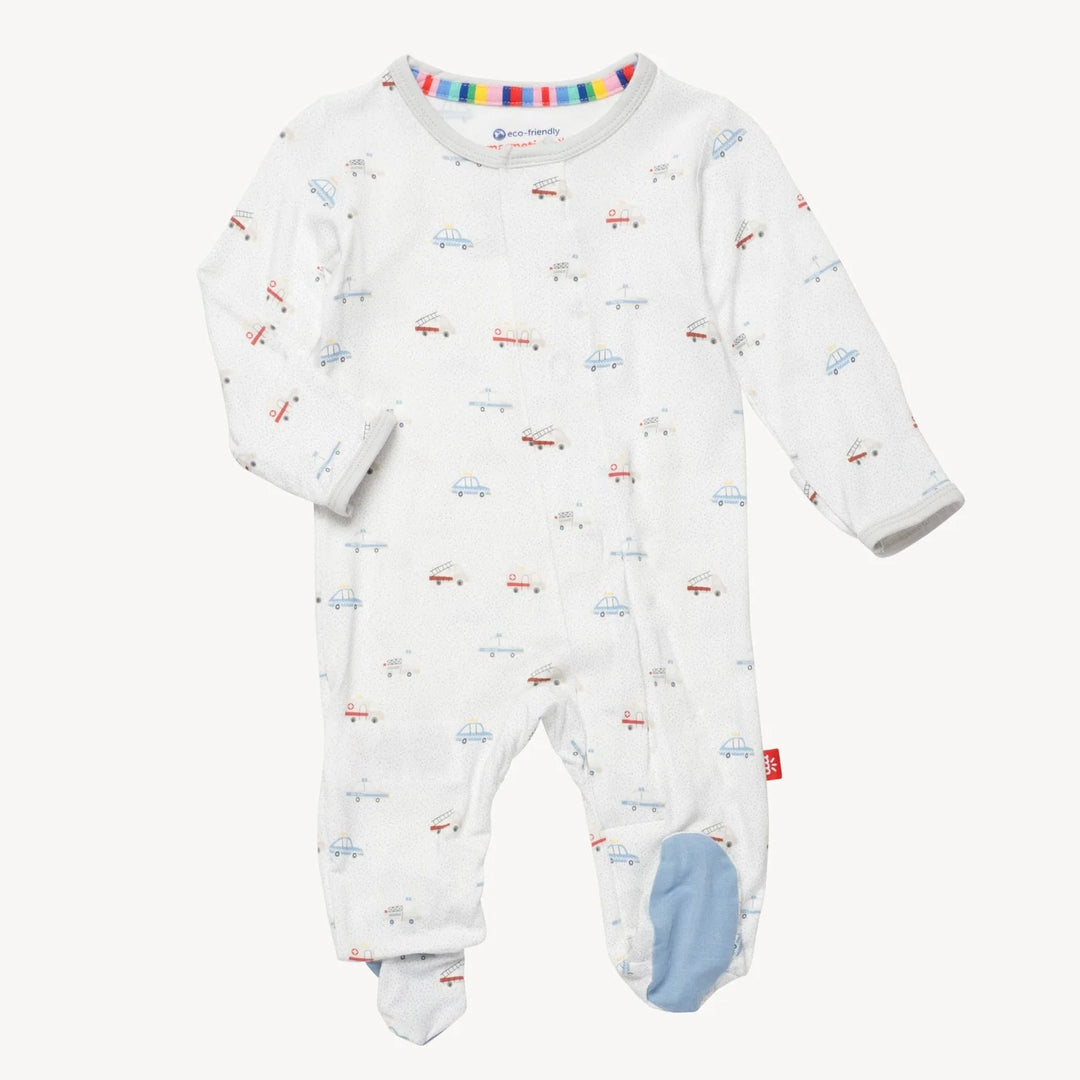 Magnetic Me Baby Boy Hug Dispatcher Footie