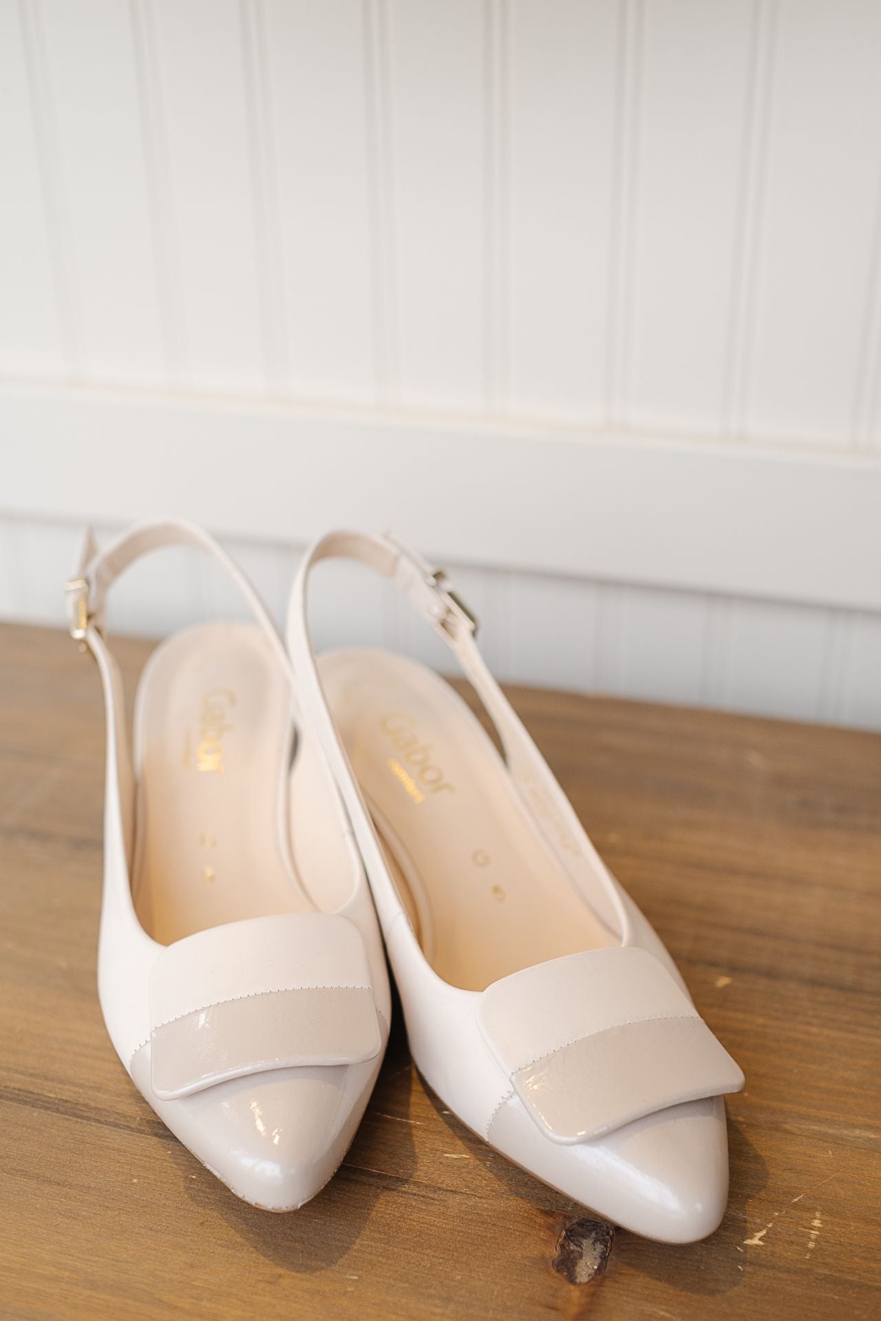 Gabor Slingback Shoe 22.262.53  Ivory*