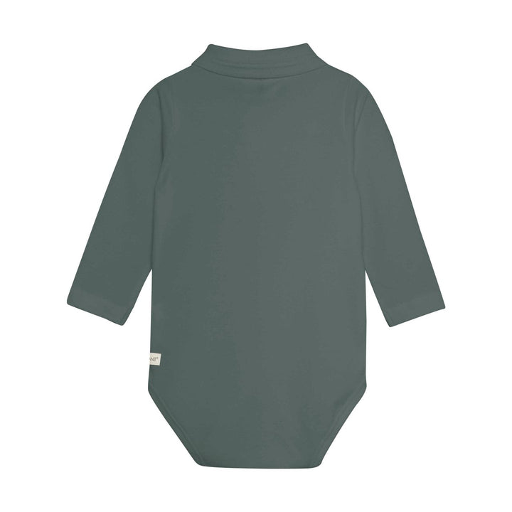 Enfant Baby Boy Long Sleeve Onesie Polo Style   215352-9751