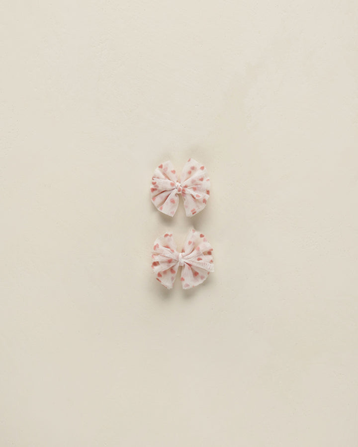 Noralee Girls Flutter Tulle Clips   NLA029ZOGY  Hearts
