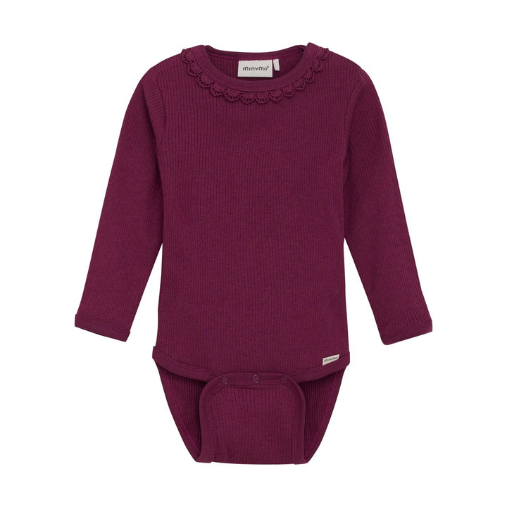 Minymo Baby Girl Onesie 114052-5722 **