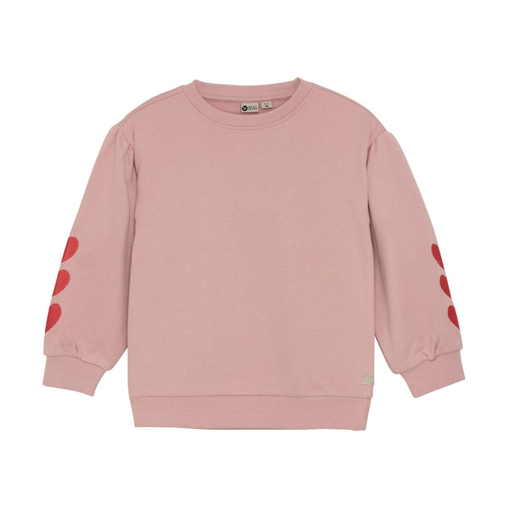 Daily Seven Girls Sweatshirt with Heart Embroidery   930284-5013 **