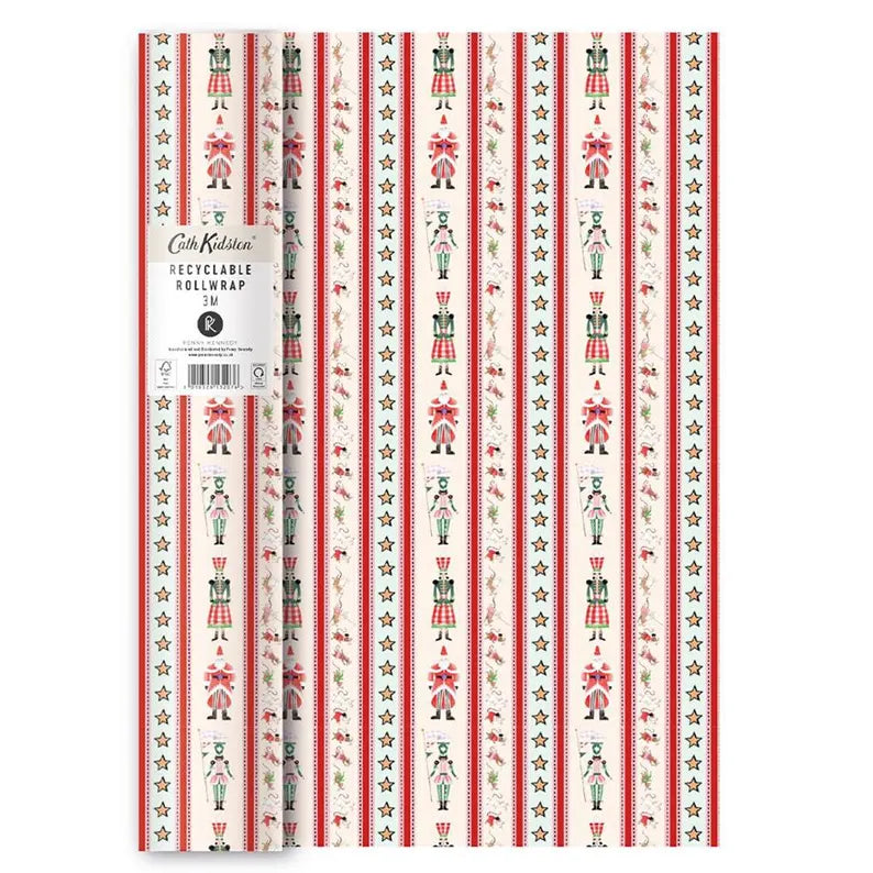 Cath Kidston Nutcracker Stripe Roll Wrap
