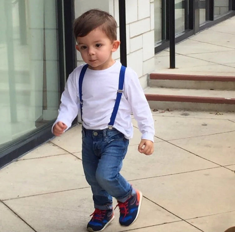 Jolene Boys Suspender  Royal Blue  MCA21A **