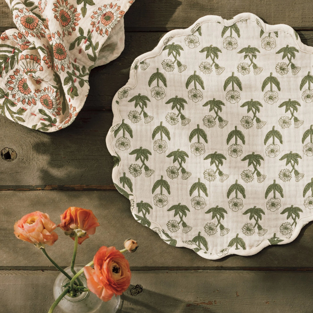 Danica Double Weave Bloom Placemat HPM3517d