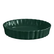 Emile Henry Flan Dish  6028  Cedre