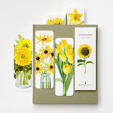 Felix Doolittle Bookmark Set/5 - Sunny Yellow
