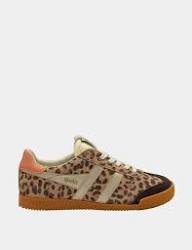 Gola Elan Safari Sneaker  Leopard/Mocha/Gold/Terracotta