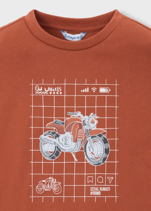 Mayoral Boys Long Sleeve Tee   4013-31   Teja