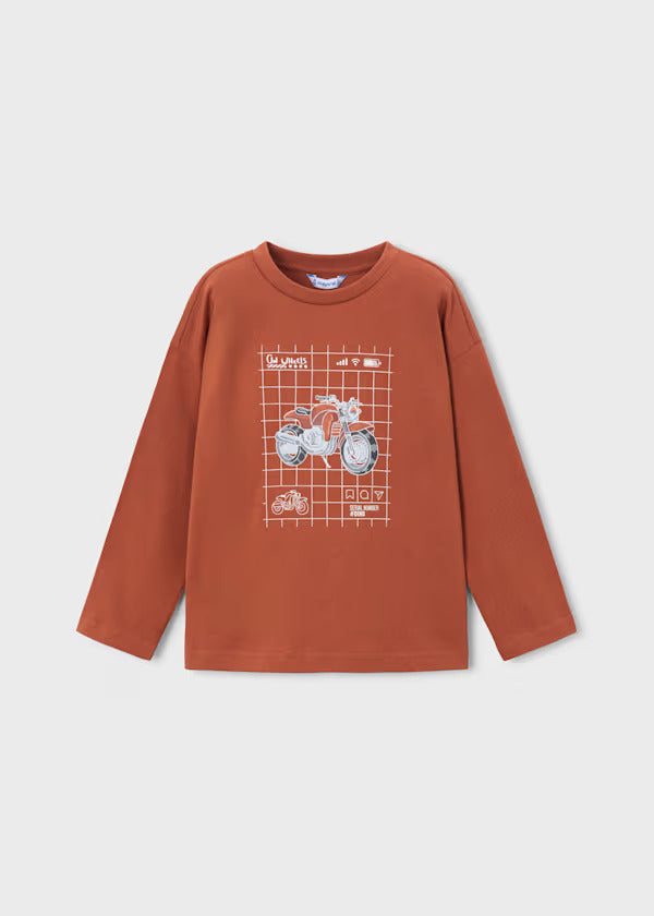 Mayoral Boys Long Sleeve Tee   4013-31   Teja