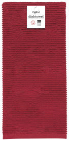 Danica Ripple Dishtowel Carmine Red 197475