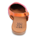 Miz Mooz Jayden Slingback Flat  -  Scarlet, Fuchsia and Orange